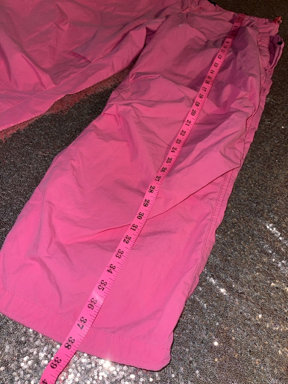 Bubblegum Pink Cargo-Style Jogger Pants - Picture 3 of 6